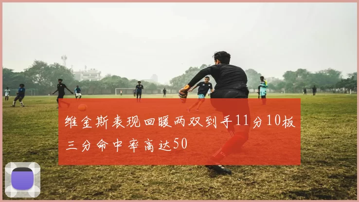 维金斯表现回暖两双到手11分10板三分命中率高达50