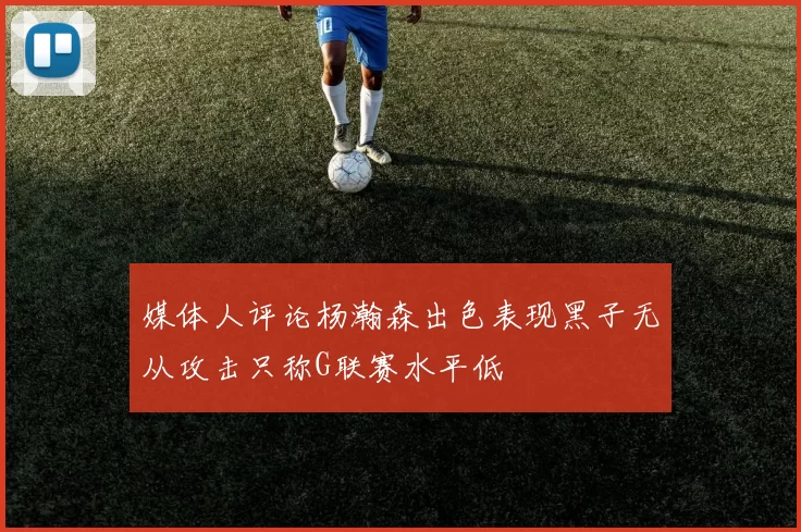 媒体人评论杨瀚森出色表现黑子无从攻击只称G联赛水平低