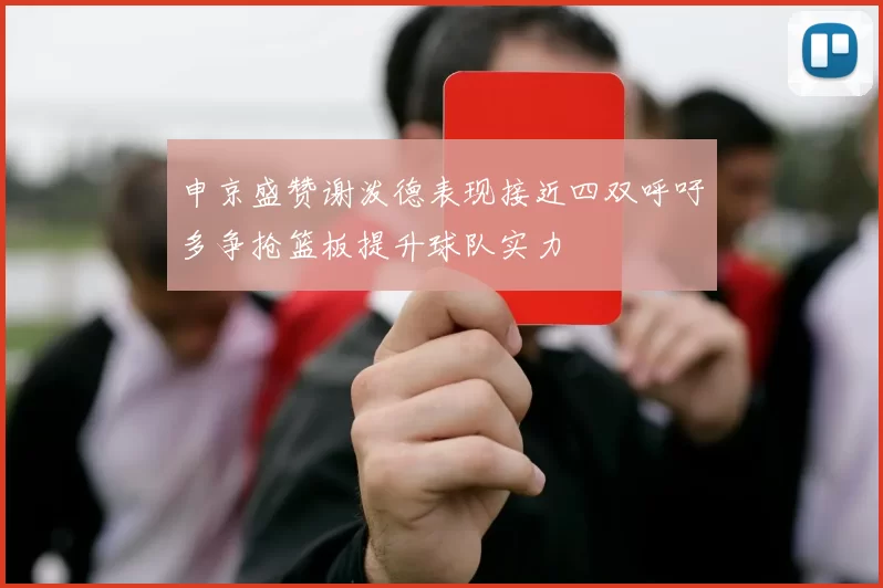 申京盛赞谢泼德表现接近四双呼吁多争抢篮板提升球队实力